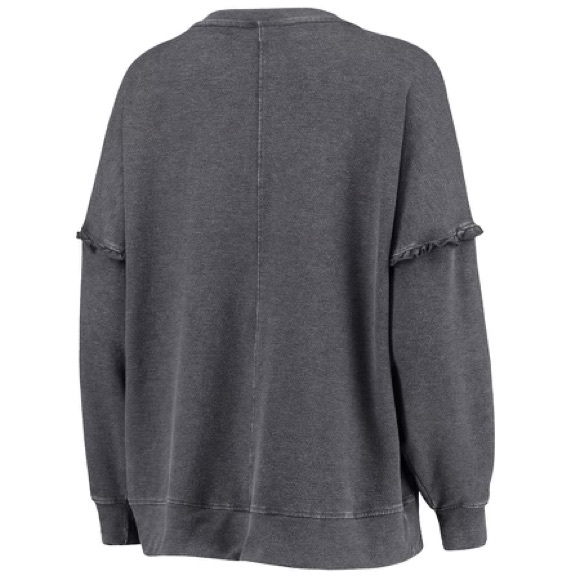 Women's Gameday Couture Heathered Charcoal North Carolina Tar Heels Basically Pe - Picture 3 of 4